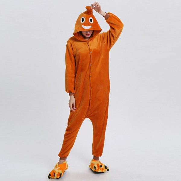 Adult Smiling Kigurumi Animal Onesie Pajama Costumes