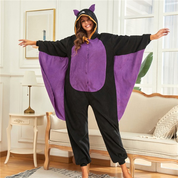 Adult Bat Pajamas Animals Onesie Kigurumi