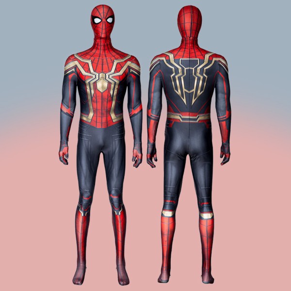 Upgraded Version Spider-Man 3 No Way Home Peter Parker Cosplay Costumes No Feet Pad