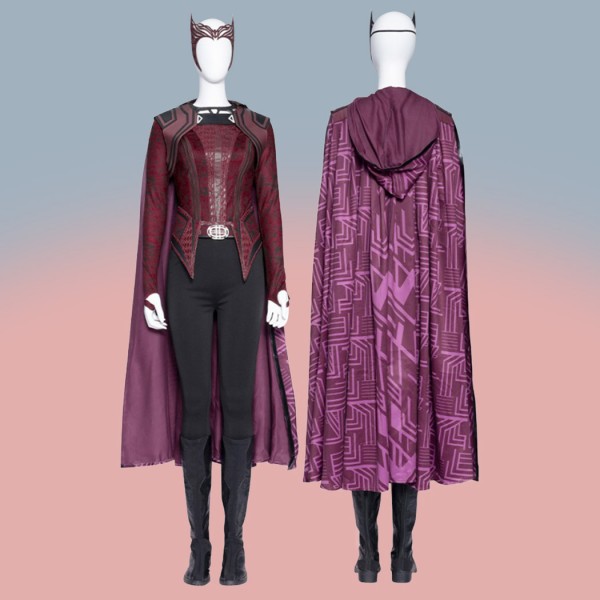 Doctor Strange in the Multiverse of Madness Cosplay Suit Scarlet Witch Costumes