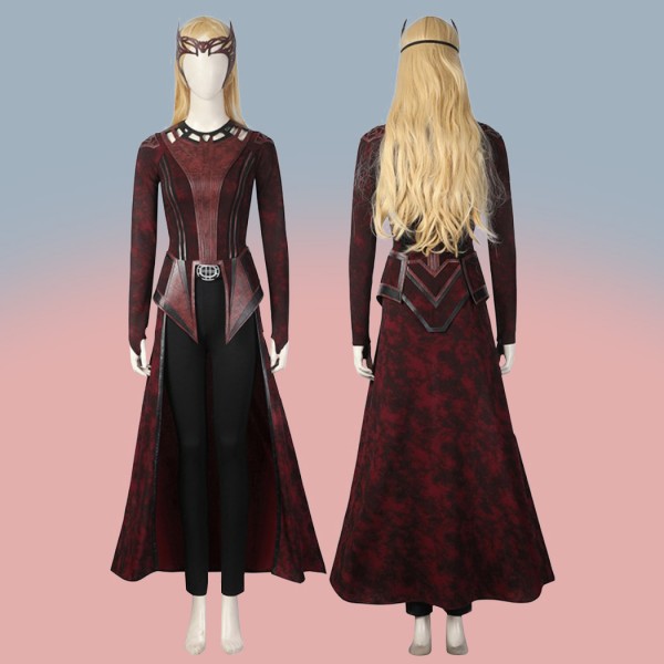 Scarlet Witch Cosplay Costume Doctor Strange in the Multiverse of Madness Suits