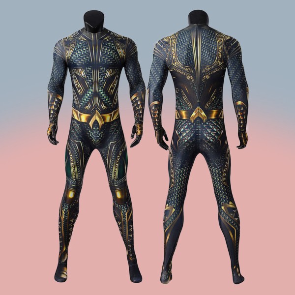 Aquaman 2 Cosplay Costume Jason Momoa Arthur Curry Jumpsuit