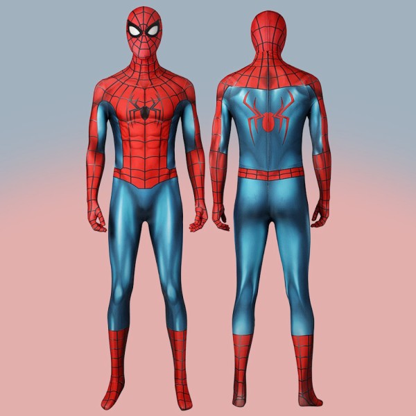 Spider-Man 3 No Way Home Costumes Peter Parker Classic Cosplay Jumpsuits