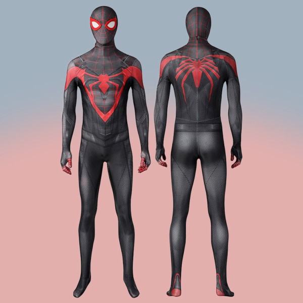 Spider-Man Miles Morales PS5 Costume Spiderman Cosplay Suit