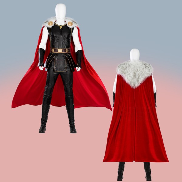 Thor Black Halloween Suit Thor 4 Love and Thunder Cosplay Costume