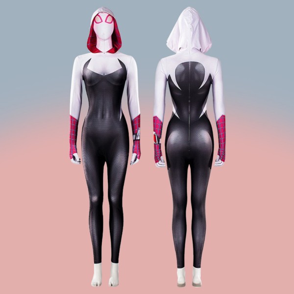 Gwen Stacy Cosplay Costume Spider-Man Across the Spider-Verse Jumpsuit