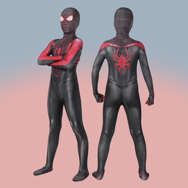 Kids Spiderman Suit Spider-Man 2 PS5 Cosplay Miles Morales Cosplay Costumes