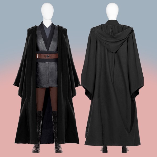 Star Wars Anakin Skywalker Cosplay Costume Obi-Wan Kenobi Darth Vader Suit