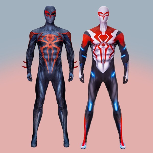 Spiderman Halloween Cosplay Jumpsuit Comic Spiderman 2099 V2 Costume