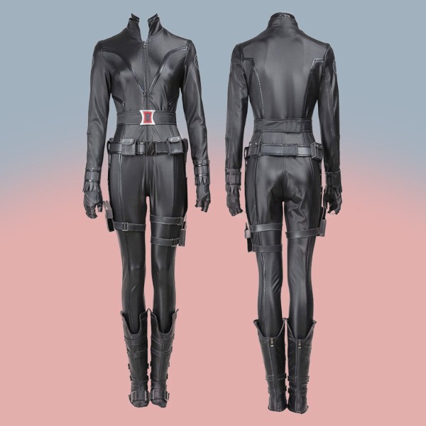 The Avengers Black Widow Cosplay Suit Natasha Romanoff Costume