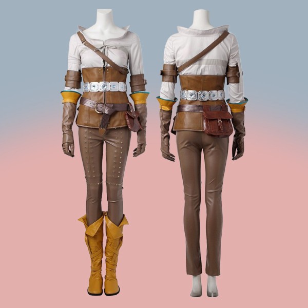 Wild Hunt Cirilla Cosplay Costume The Witcher 3 Outfit