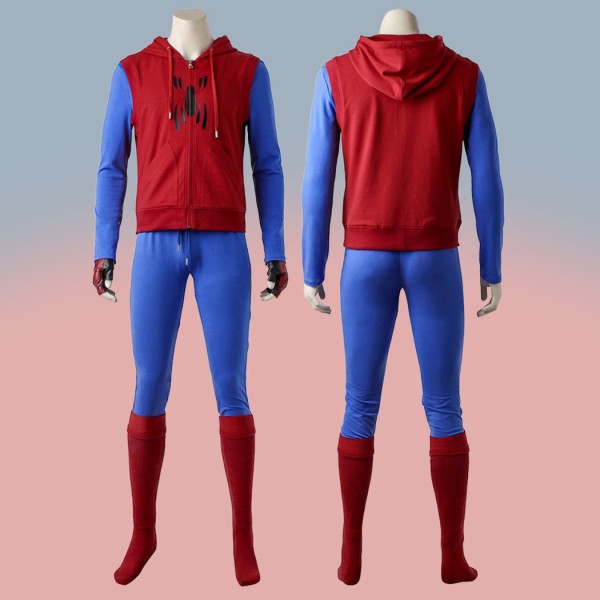 Spiderman Peter Parker Costume Spider-Man Homecoming Cosplay Suit