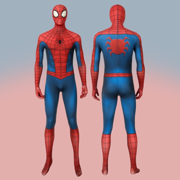 Spider-Man Classic Cosplay Suit Halloween Costumes