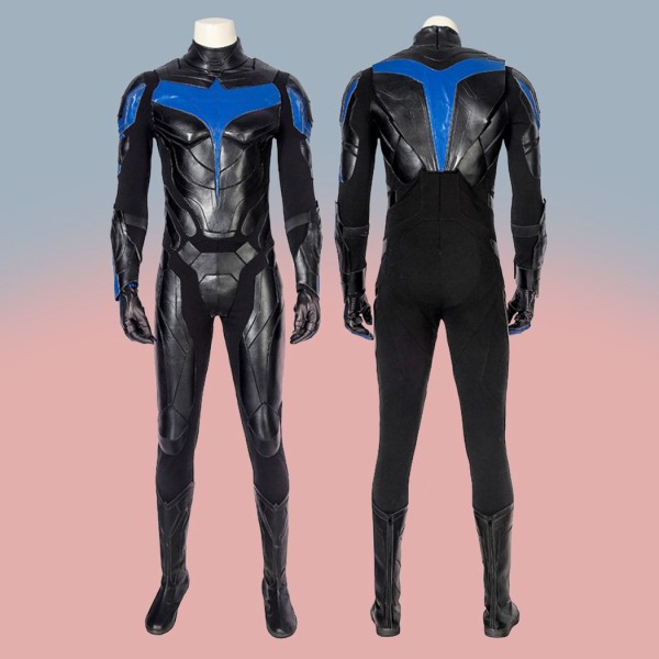 Titans Season 1 Nightwing Cosplay Costumes Dick Grayson Halloween Suit