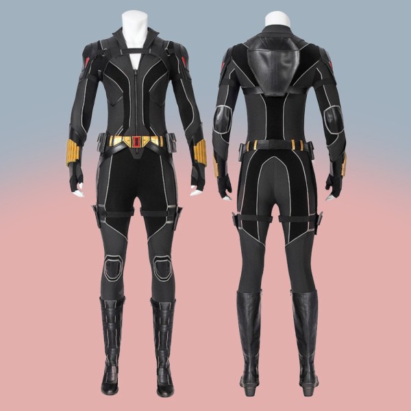 Black Widow Scarlett Johansson Suit Black Widow Natasha Romanoff Cosplay Costume