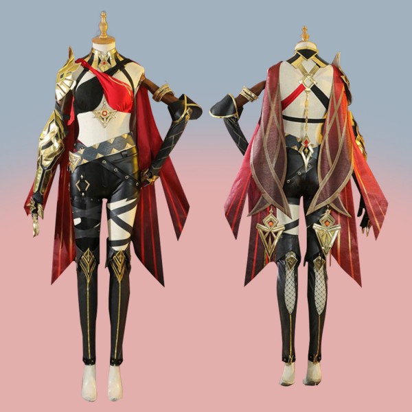 Genshin Impact Suit Dehya Cosplay Costumes