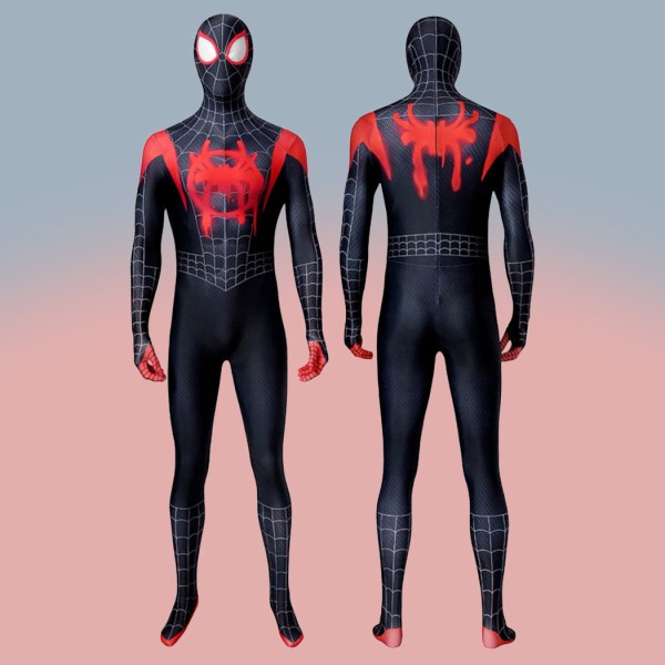 Miles Morales Cosplay Bodysuit Spiderman Into The Spider-Verse Costumes