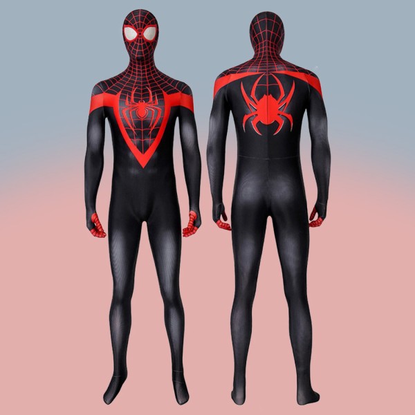 Spiderman PS5 Miles Morales Cosplay Bodysuit Ultimate Spider-Man Costume