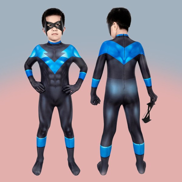 Children Batman: Under the Red Hood Nightwing Bodysuit