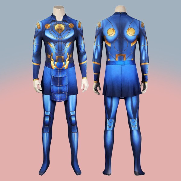 Eternal Ikaris Blue Uniform Cosplay Bodysuit Ikaris Costumes