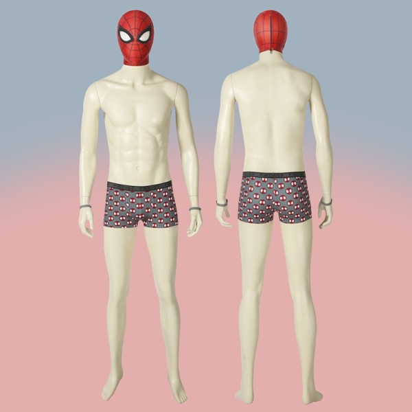 Spiderman Peter Parker Costume Spider-Man PS4 Undies Cosplay Jumpsuit