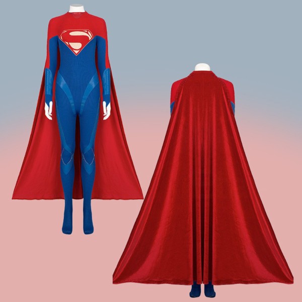 Supergirl Cosplay Jumpsuit Kara Danvers Halloween Costume