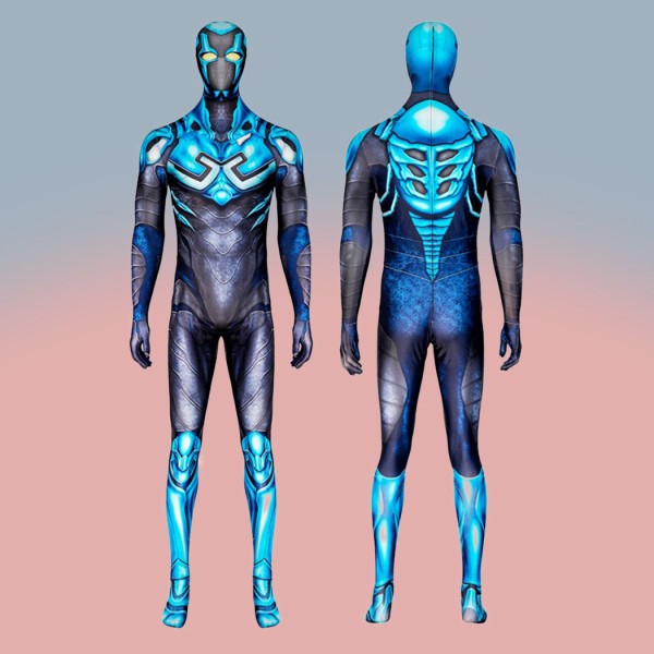 Blue Beetle Cosplay Costume Jaime Reyes Cosplay Jumpsuit