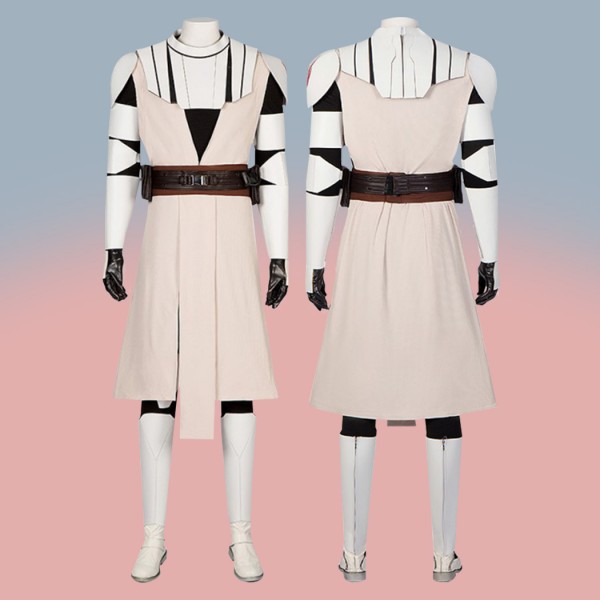 Obi-Wan Kenobi Cosplay Costumes Star Wars Suit Armor Version