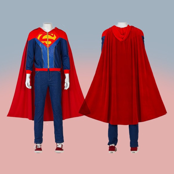 Boy Kent Cosplay Costumes 2022 New Halloween Superman Suit