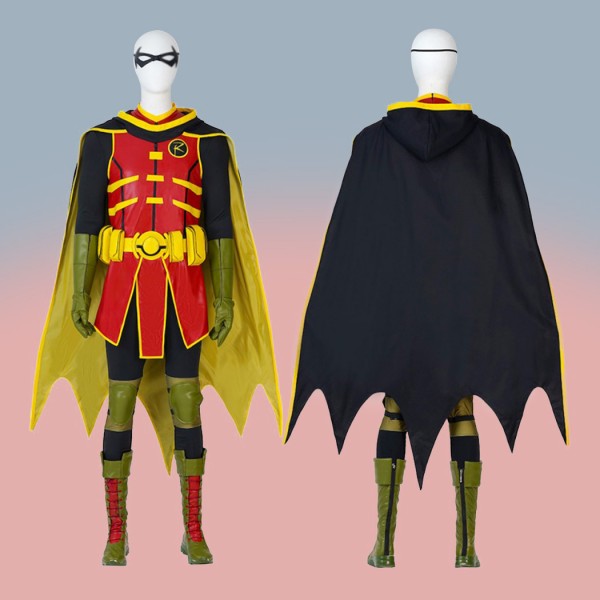 Batman and Robin Cosplay Costume Robin Halloween Richard Suit