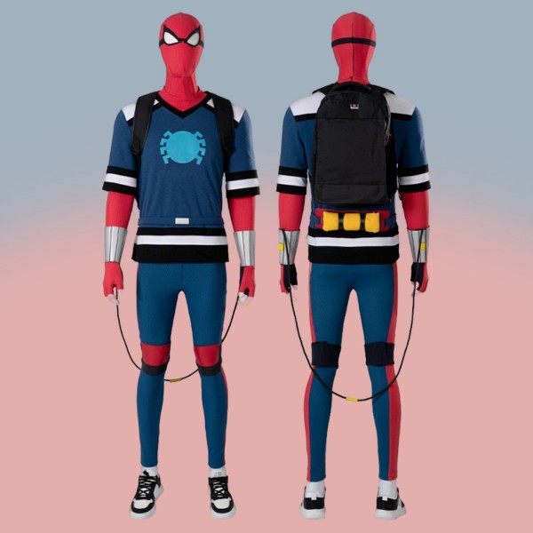 Spiderman Peter Parker Jumpsuit Spider-Man Freshman Year Cosplay Costume