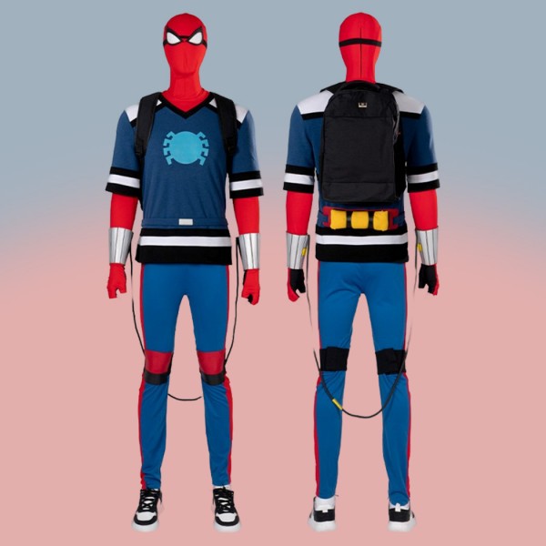 Spiderman Peter Parker Hoodie Spider-Man Freshman Year Cosplay Costume