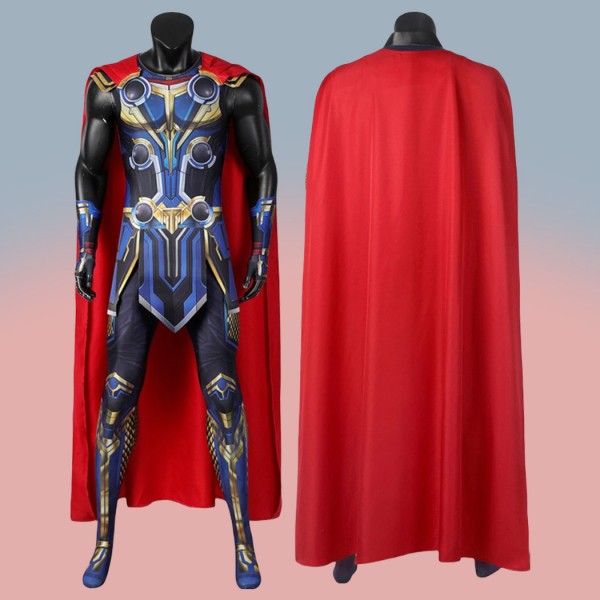 Thor Love and Thunder Costumes Thor Cosplay Jumpsuit