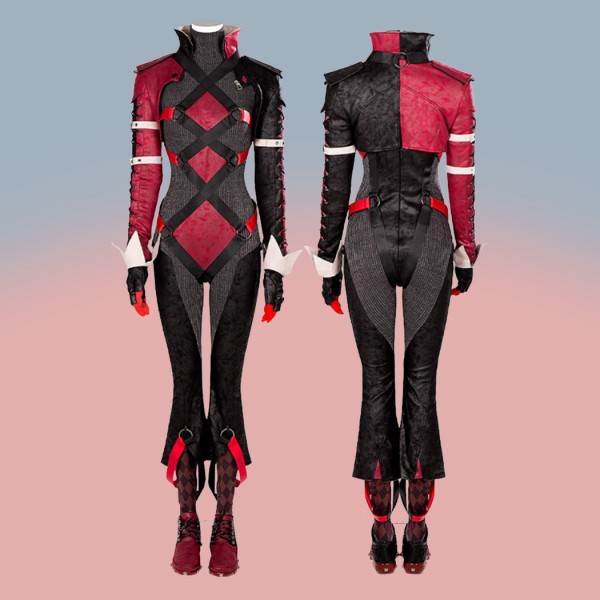 Kari Wahlgren Halloween Suit Harley Quinn Cosplay Costumes