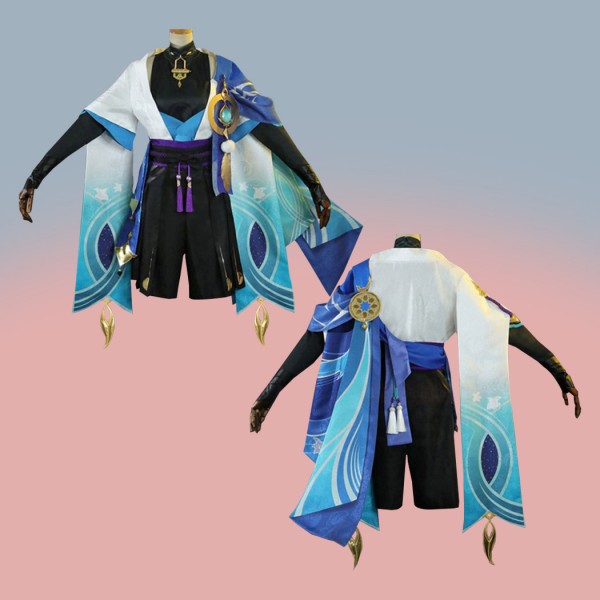 Scaramouche Cosplay Costumes Genshin Impact Kunikuzushi Balladeer Suit