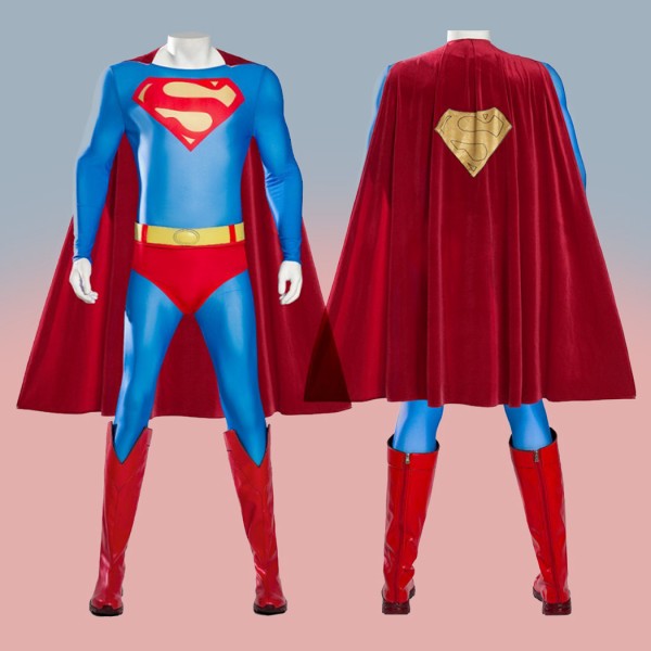 1978 Clark Kent Cosplay Costumes Superman Suit