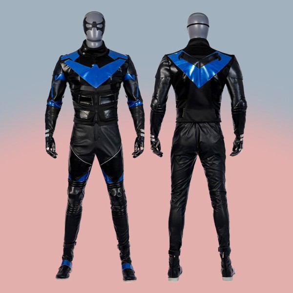 Richard Grayson Costumes Nightwing Knights Cosplay Suit