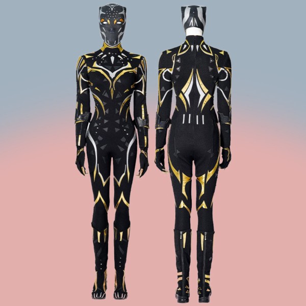 Deluxe Black Panther Wakanda Forever Cosplay Suit Shuri Costumes