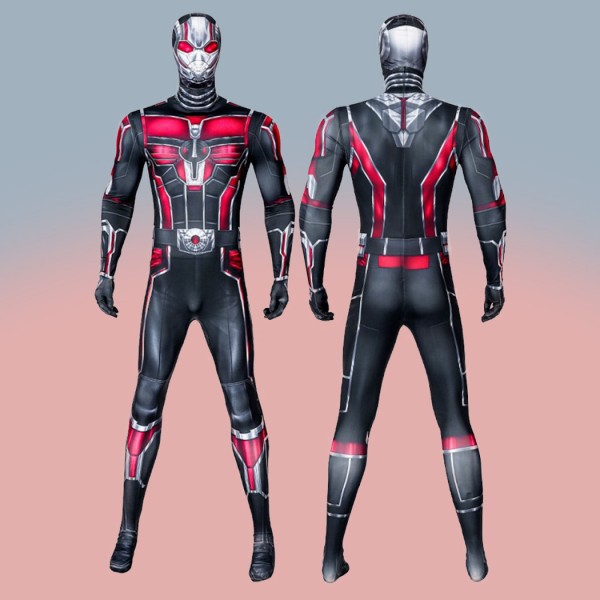 Ant-Man and The Wasp Quantumani Costume Ant-Man Cosplay Jumpsuit