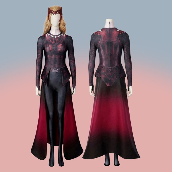 Wanda Maximoff Cosplay Jumpsuit Doctor Strange in the Multiverse of Madness Scarlet Witch Costumes