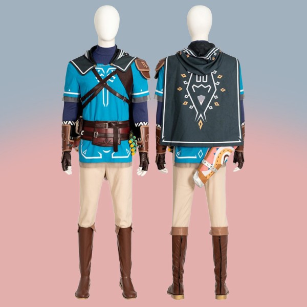 The Legend of Zelda Tears of the Kingdom Costumes Link Cosplay Suit