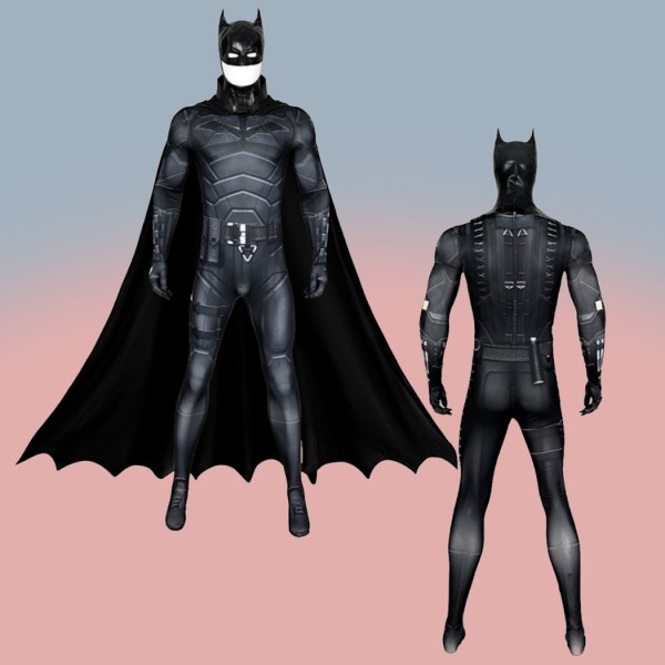 2022 Knight New Bruce Wayne Jumpsuit Batman Cosplay Costumes