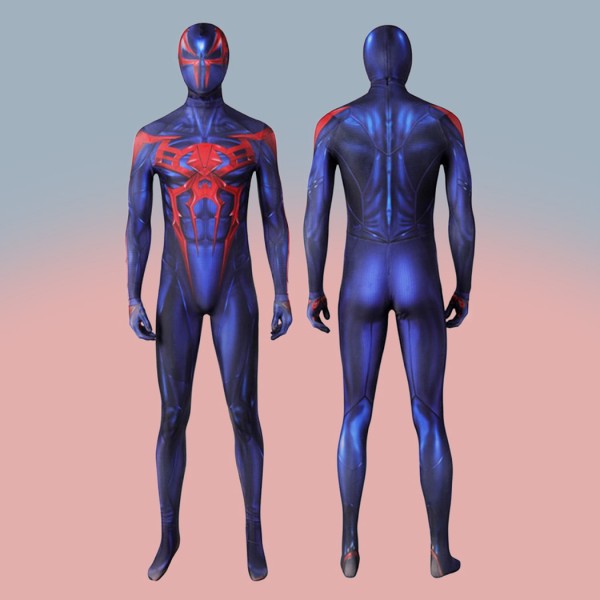 Spider-Man 2099 Costumes Spiderman Cosplay Jumpsuit