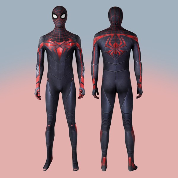 Spider-Man PS5 Miles Morales Costumes Advanced Tech Halloween Cosplay Suit