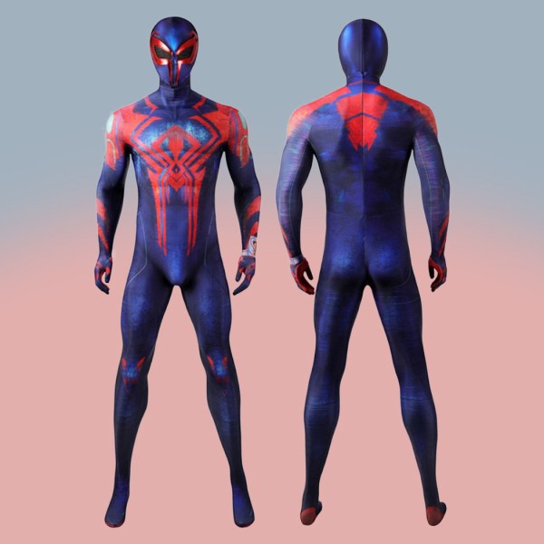 2099 Spiderman Miguel O'Hara Costumes Spider-Man Across the Spider-Verse Cosplay Suit