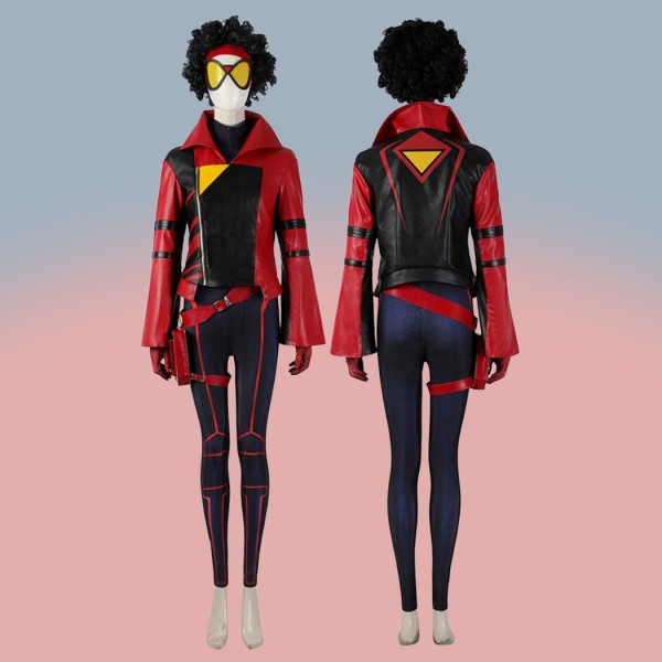 Spider-Man Across The Spider-Verse Cosplay Suit Spider-Woman Jessica Drew Costumes