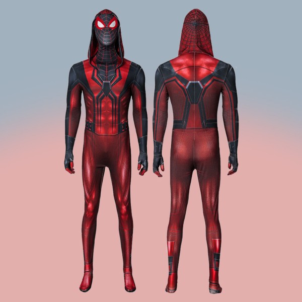 2023 Spider-Man Costumes Miles Morales Cosplay Jumpsuit