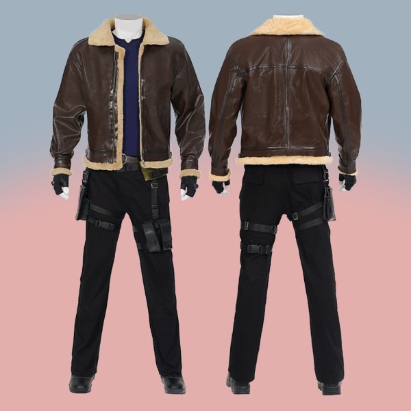2023 Leon S Kennedy Costumes Resident Evil 4 Remake Cosplay Suit