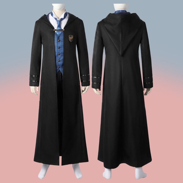 Hogwarts Legacy Boys Costumes Ravenclaw Halloween Cosplay Suit