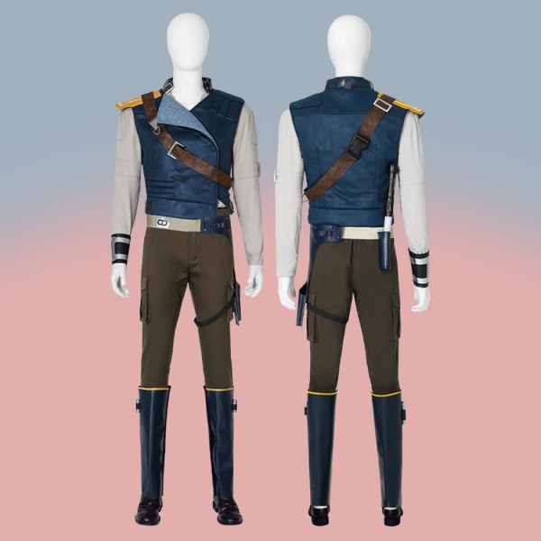 Star Wars Halloween Cosplay Suit Jedi Fallen Order Cal Kestis Costumes